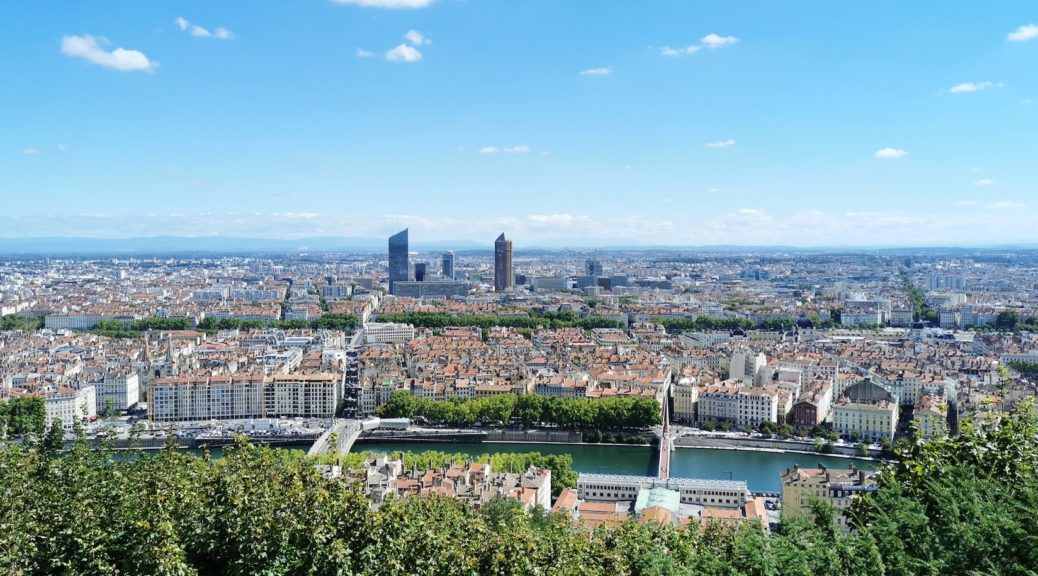 La ville de Lyon depuis sa colline emblématique.