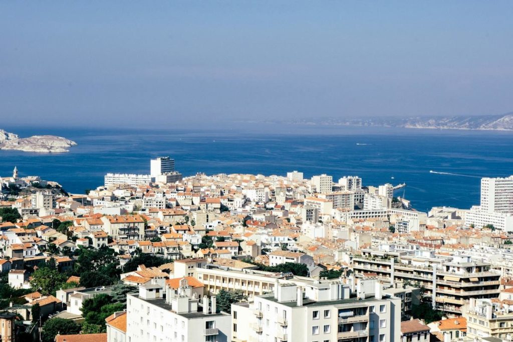 La cité phocéenne, ville ouverte sur la mer.