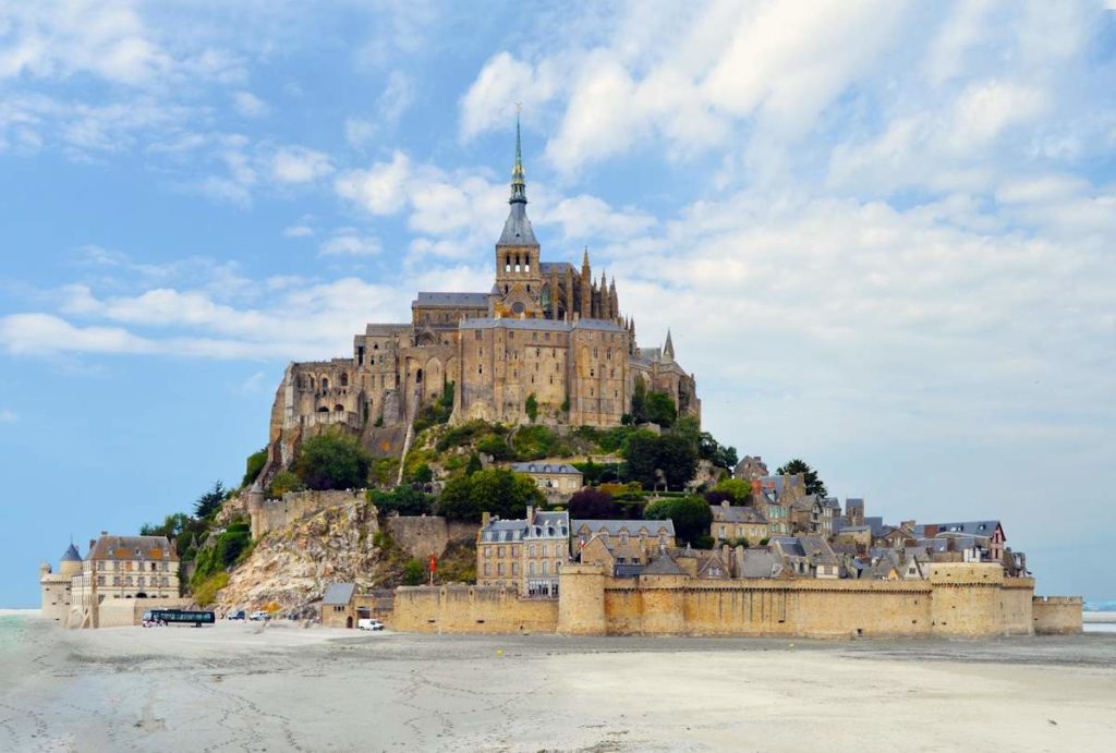 Le Mont-Saint-Michel, l'un des sites les plus visités de France.